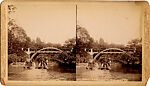 [16 Stereographic Views of Gapstow Bridge, Central Park, New York], Various, American, Albumen silver prints