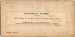 [33 Stereographic Views of Glenspan, also known as Rustic Bridge or Grotto Bridge, Central Park, New York], Various, American, Albumen silver prints
