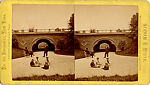 [13 Stereographic Views of Granite Arch, Central Park, New York], Various, American, Albumen silver prints