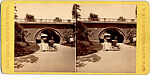 [13 Stereographic Views of Granite Arch, Central Park, New York], Various, American, Albumen silver prints