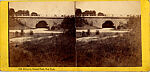 [13 Stereographic Views of Granite Arch, Central Park, New York], Various, American, Albumen silver prints