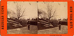 [21 Stereographic Views of Iron Bridge, Central Park, New York], Various, American, Albumen silver prints