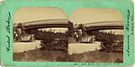 [21 Stereographic Views of Iron Bridge, Central Park, New York], Various, American, Albumen silver prints