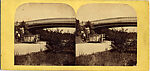 [21 Stereographic Views of Iron Bridge, Central Park, New York], Various, American, Albumen silver prints