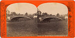 [21 Stereographic Views of Iron Bridge, Central Park, New York], Various, American, Albumen silver prints