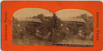 [21 Stereographic Views of Iron Bridge, Central Park, New York], Various, American, Albumen silver prints