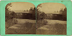[21 Stereographic Views of Iron Bridge, Central Park, New York], Various, American, Albumen silver prints