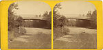 [21 Stereographic Views of Iron Bridge, Central Park, New York], Various, American, Albumen silver prints