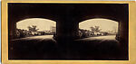 [21 Stereographic Views of Iron Bridge, Central Park, New York], Various, American, Albumen silver prints