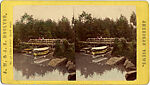 [29 Stereographic Views of Locust Bridge, Central Park, New York], Various, American, Albumen silver prints