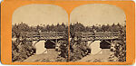 [29 Stereographic Views of Locust Bridge, Central Park, New York], Various, American, Albumen silver prints