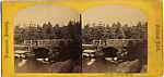 [29 Stereographic Views of Locust Bridge, Central Park, New York], Various, American, Albumen silver prints