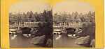 [29 Stereographic Views of Locust Bridge, Central Park, New York], Various, American, Albumen silver prints