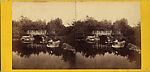 [29 Stereographic Views of Locust Bridge, Central Park, New York], Various, American, Albumen silver prints