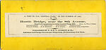 [29 Stereographic Views of Locust Bridge, Central Park, New York], Various, American, Albumen silver prints