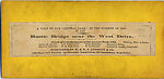 [29 Stereographic Views of Locust Bridge, Central Park, New York], Various, American, Albumen silver prints