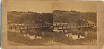 [60 Stereographic Views of Oak Bridge, Central Park, New York], Various, American, Albumen silver prints