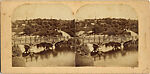 [60 Stereographic Views of Oak Bridge, Central Park, New York], Various, American, Albumen silver prints