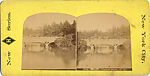 [60 Stereographic Views of Oak Bridge, Central Park, New York], Various, American, Albumen silver prints