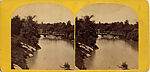 [60 Stereographic Views of Oak Bridge, Central Park, New York], Various, American, Albumen silver prints