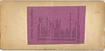 [60 Stereographic Views of Oak Bridge, Central Park, New York], Various, American, Albumen silver prints