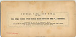 [17 Stereographic Views of Oval Arch, Central Park, New York], Various, American, Albumen silver prints