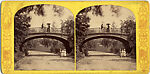 [17 Stereographic Views of Oval Arch, Central Park, New York], Various, American, Albumen silver prints