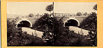 [18 Stereographic Views of Playmates Arch, Central Park, New York], Various, American, Albumen silver prints
