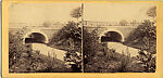 [18 Stereographic Views of Playmates Arch, Central Park, New York], Various, American, Albumen silver prints