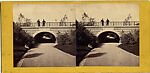 [18 Stereographic Views of Playmates Arch, Central Park, New York], Various, American, Albumen silver prints