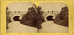 [18 Stereographic Views of Playmates Arch, Central Park, New York], Various, American, Albumen silver prints
