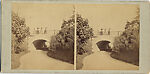 [18 Stereographic Views of Playmates Arch, Central Park, New York], Various, American, Albumen silver prints