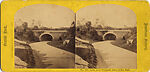 [18 Stereographic Views of Playmates Arch, Central Park, New York], Various, American, Albumen silver prints