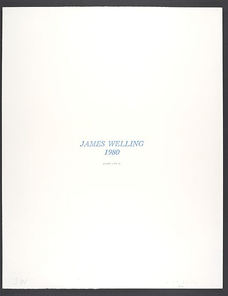 2-29 III, James Welling (American, born 1951), Gelatin silver print