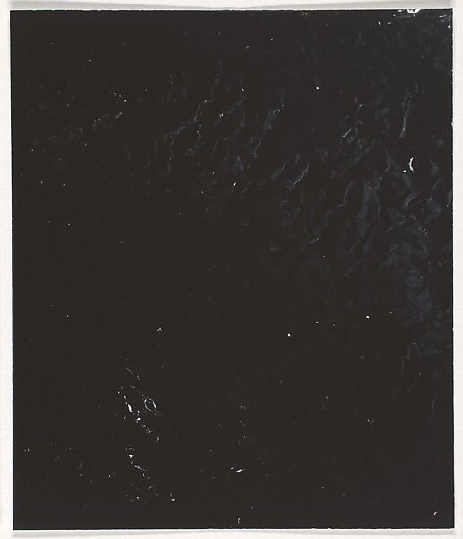 Black Blazonry, James Welling (American, born 1951), Gelatin silver print 
