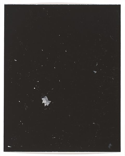 The Wanderer (for Ella Grasso), James Welling (American, born 1951), Gelatin silver print 