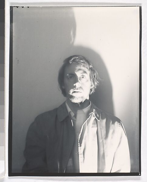 Self-Portrait, James Welling (American, born 1951), Gelatin silver print 