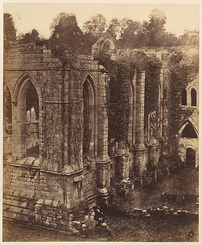 Fountains Abbey.  The Refectory and Kitchen