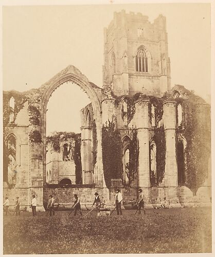 Fountains Abbey.  East Window and Tower