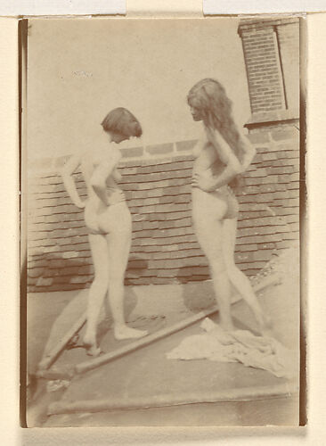 [Cavorting by the Pool at Garsington]