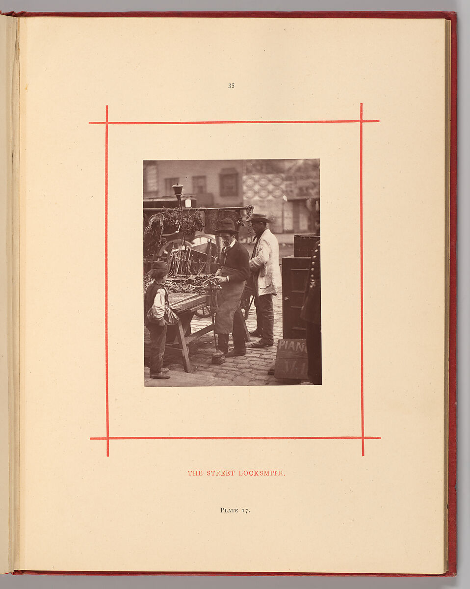 Street Incidents: A Series of Twenty-One Permanent Photographs, with Descriptive Letter-Press, John Thomson (British, Edinburgh, Scotland 1837–1921 London), Woodburytypes