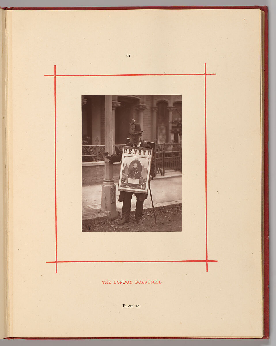 Street Incidents: A Series of Twenty-One Permanent Photographs, with Descriptive Letter-Press, John Thomson (British, Edinburgh, Scotland 1837–1921 London), Woodburytypes