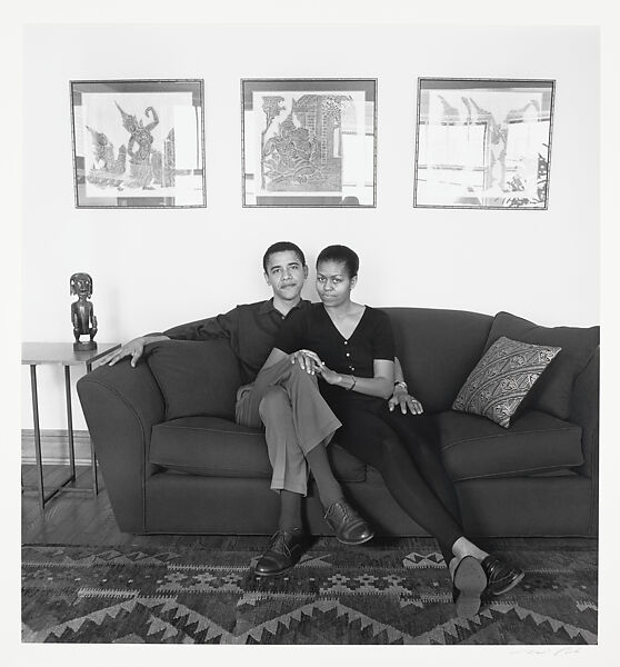Barack and Michelle Obama, Chicago, Illinois, Mariana Cook (American, born 1955), Gelatin silver print 