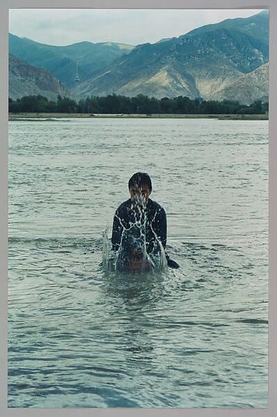 Stamping the Water (Performance in the Lhasa River, Tibet, 1996), Song Dong (Chinese, born Beijing, 1966), Chromogenic prints