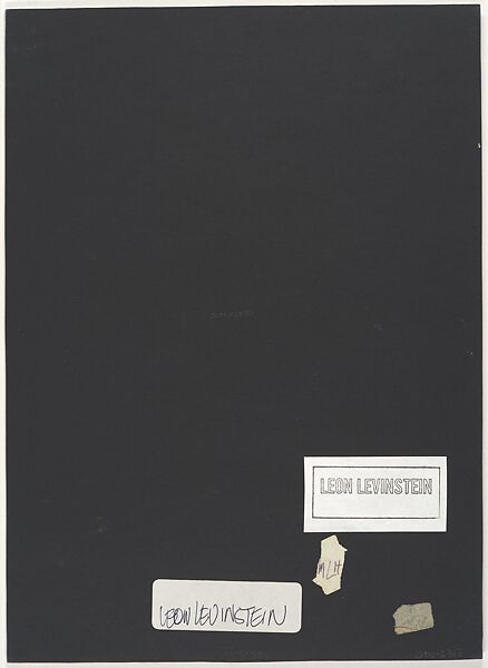[Street Scene: Man in Bowler Hat and Overcoat, New York City], Leon Levinstein (American, Buckhannon, West Virginia 1910–1988 New York), Gelatin silver print