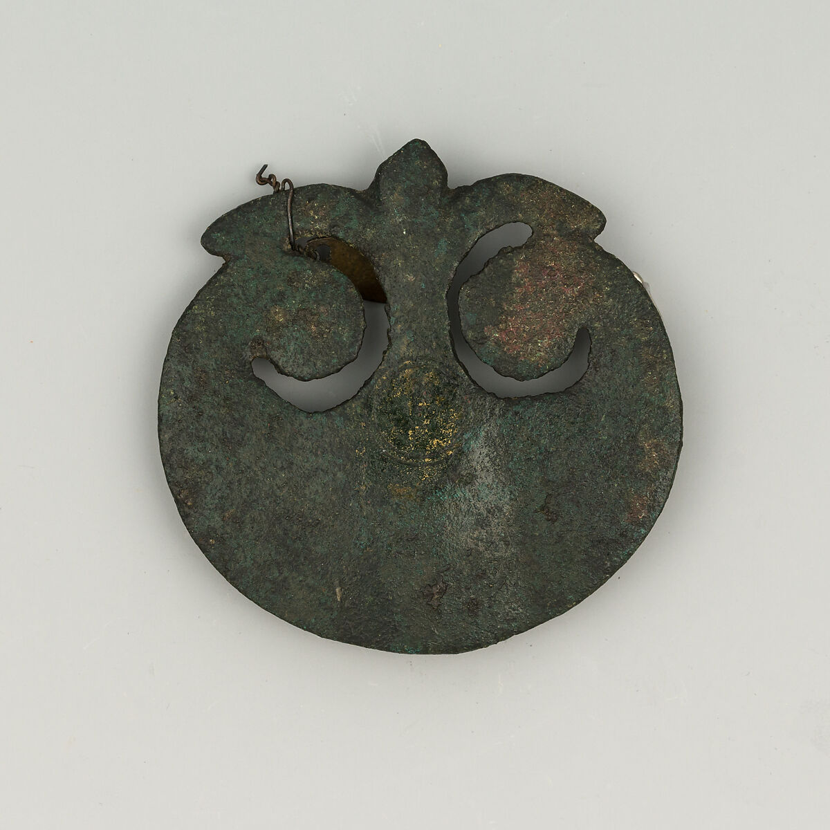 Horse Tack Ornament, Copper alloy, possibly gold, Roman-German 