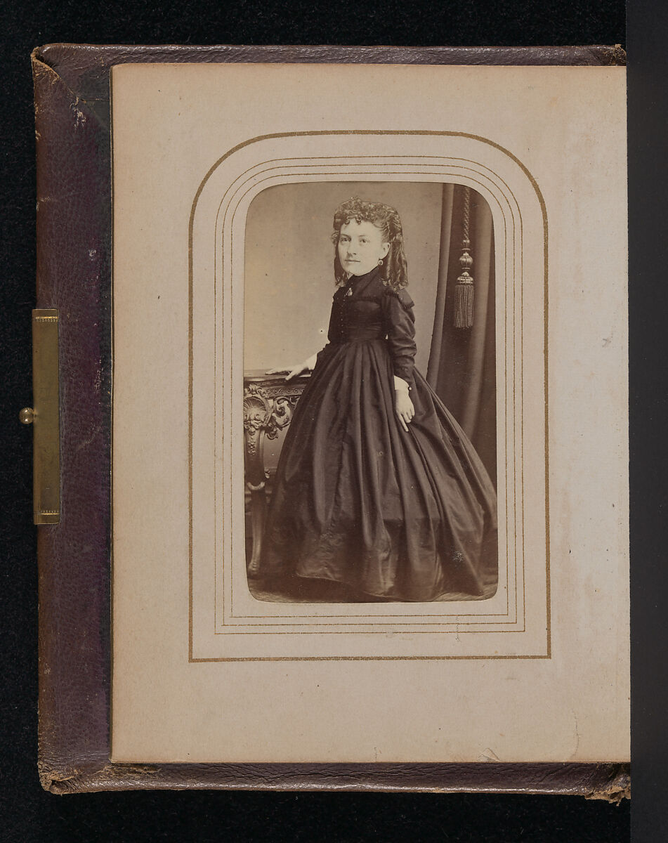 [Carte-de-visite Album of Collaged Portraits], Unknown, Albumen silver prints