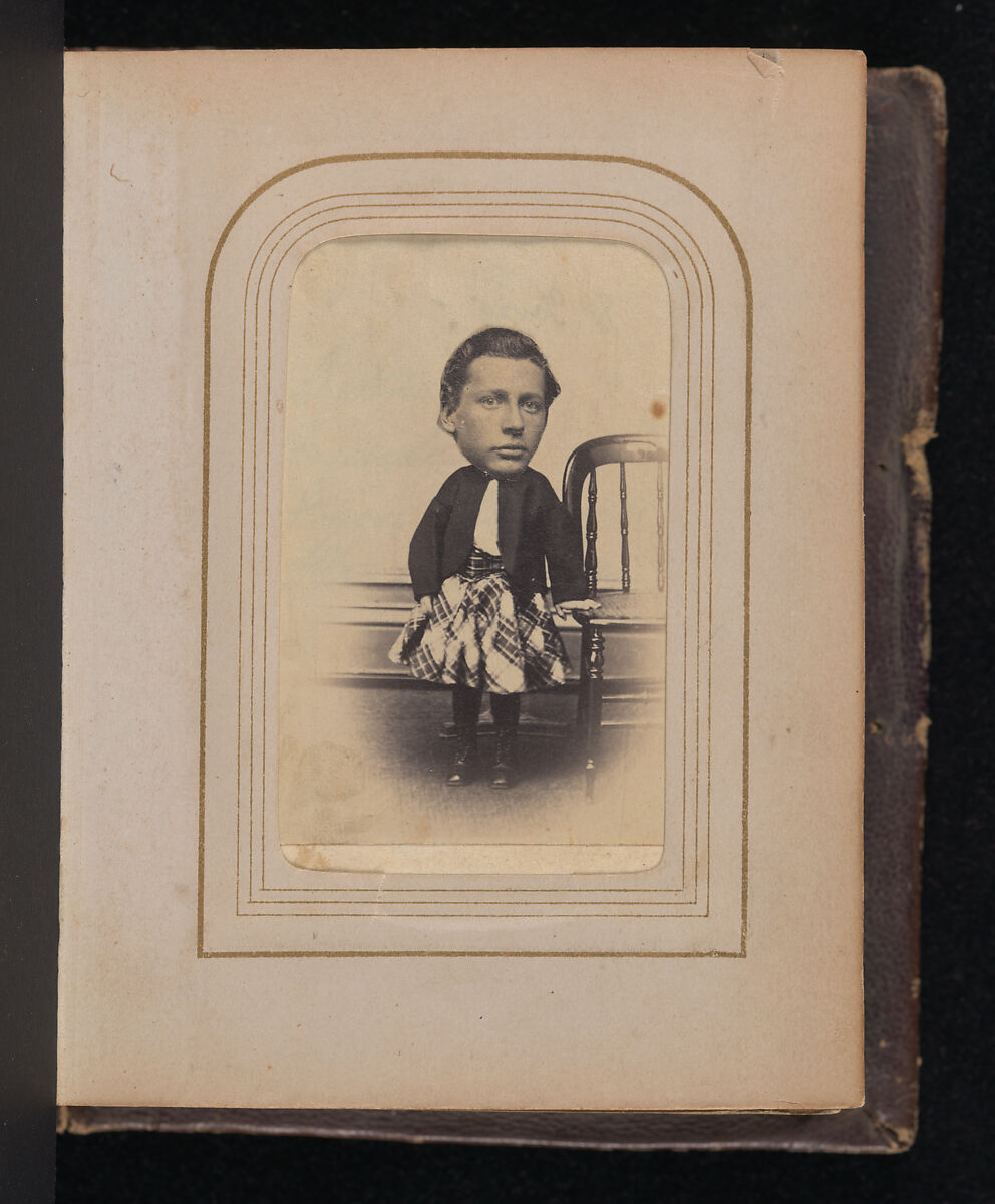 [Carte-de-visite Album of Collaged Portraits], Unknown, Albumen silver prints