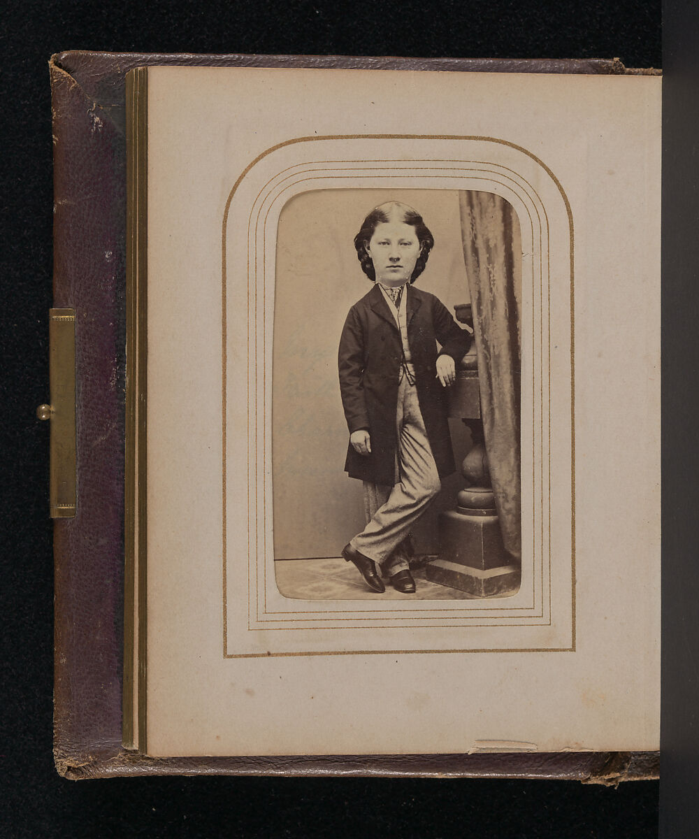 [Carte-de-visite Album of Collaged Portraits], Unknown, Albumen silver prints