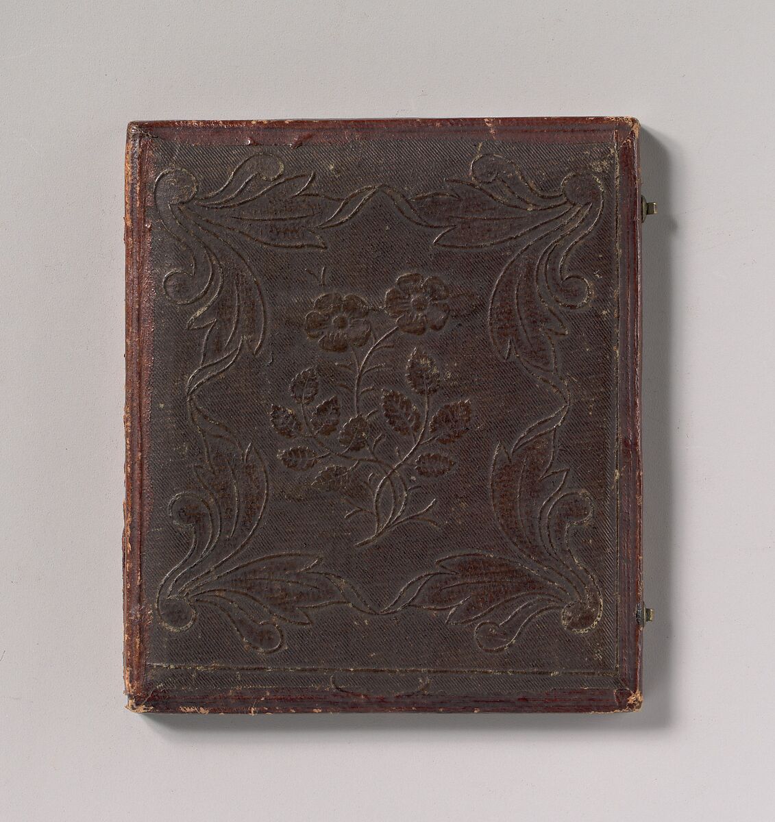 [Two Seated Young Women Identically Dressed], Unknown (American), Daguerreotype with applied color